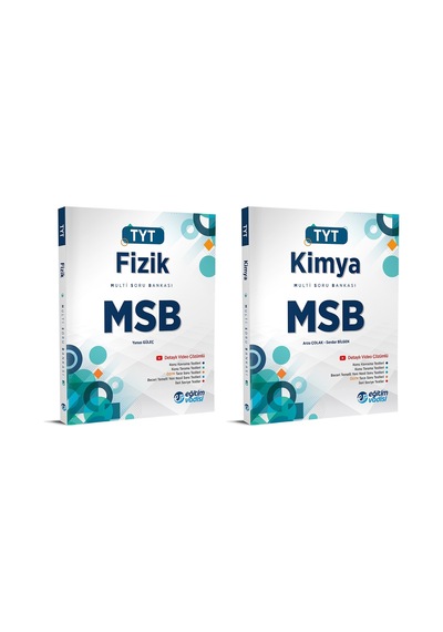 Eğitim Vadisi Tyt Fizik + Kimya Msb Multi Soru Bankası Seti 2 Kitap 2023