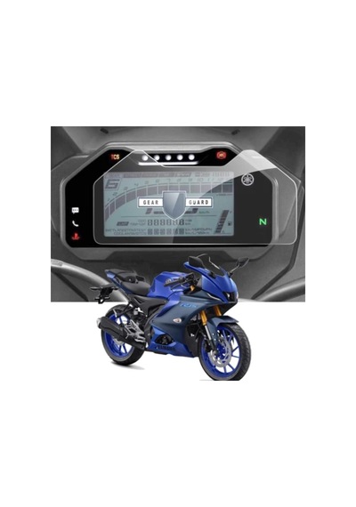 Yamaha R25 Mat Ekran Koruyucu Gösterge Supersport 2024 ' Sadece Ekran Koruyucu