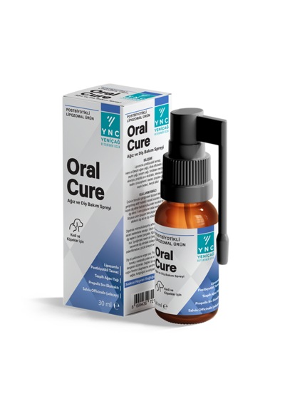 Ync Oral Cure Kedi Ve Köpekler Için Ağız Ve Diş Bakım Spreyi 30 M