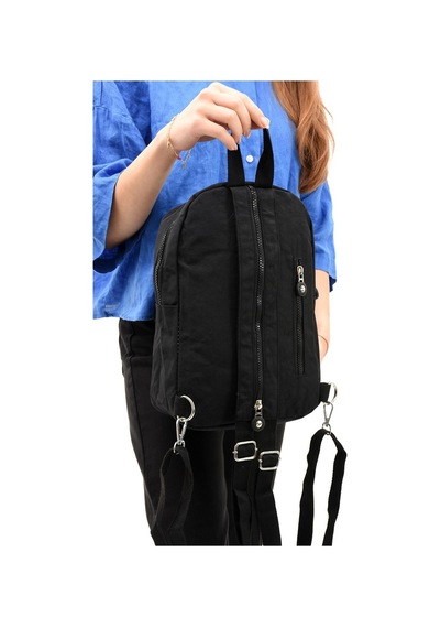 571 Collections Hem Sırt Hem Göğüs Spor Genç Kadın Çantası Siyah Model: 571-8d - Siyah