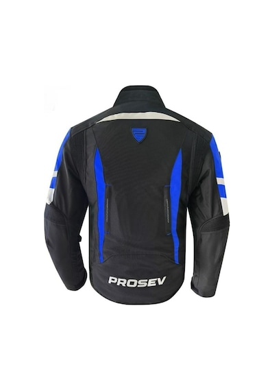 Motoanl Motosiklet Montu 4 Mevsim Full Koruma Özel Oxford 600-d Kumaş Motor Mont Blue