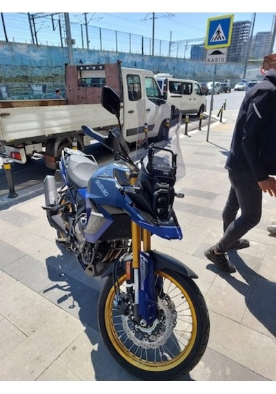 Zeus Motor 2023-2025 Suzuki V-strom 800 De Uyumlu Uzun Ön Cam Açık Füme 62637531