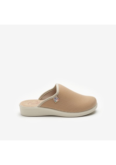 6009 Beige Terlik Kadın 83 368 Fe Fly Flot Cloth 6009-beige Bej