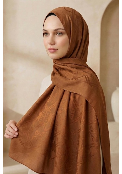 Pierre Cardin Naia Lumina Şal - 6080100-963 - Kiremit 963 Kiremit 963 Kiremit