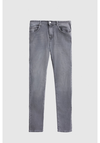 D's Damat Slim Fit Düz Boru Paça Erkek Denim Pantolon - Gri 6HCJ3ORT00102