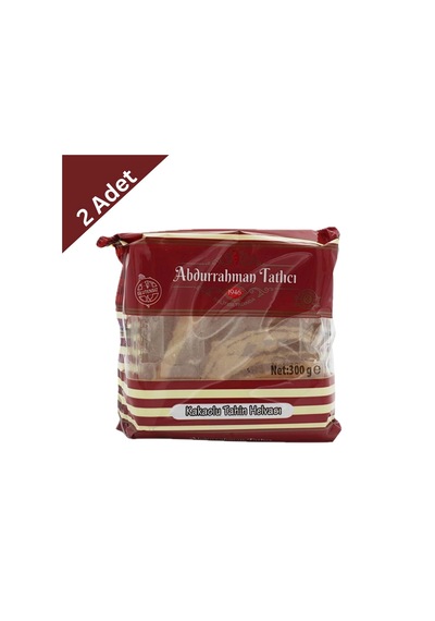 Abdurrahman Tatlıcı Kakaolu Tahin Helvası 300 G X2 Adet - Kakaonun Tahinle Mükemmel Uyumu