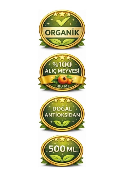 Organik Alıç Sirkesi 500 Ml Doğal Fermantasyon