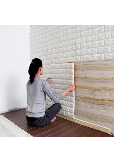 Kendinden Yapışkanlı Silinebilir Esnek Duvar Paneli 70X38 Cm