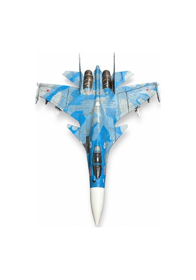 Montajlı + Boyalı Su-27 Maket Ucak
