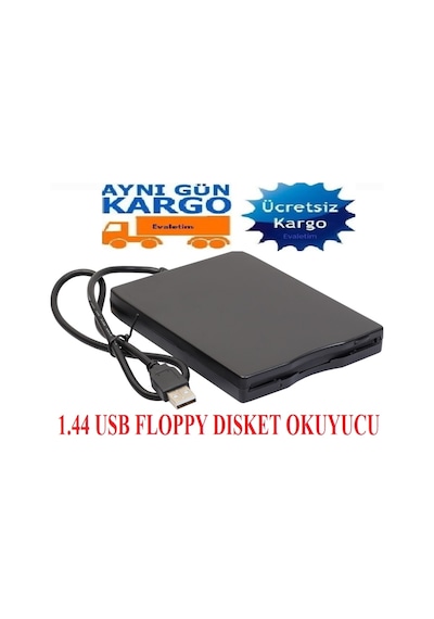 Usb To Floppy Disket 4407P Okuyucu Çevirici Dönüştürücü Adaptör