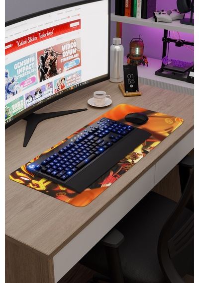 Gaming Genshin Impact Anime Gacha V3 - 70x30 Xl Gaming Mouse Pad Fare Altlığı