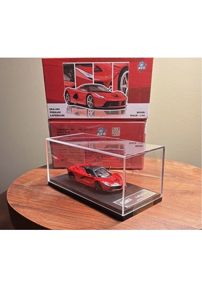 Demon King Ferrari Laferrari Pleksi Kırmızı 057 1/64