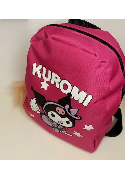 Kuromi Çanta Huzurlu Adımlar Fuşya