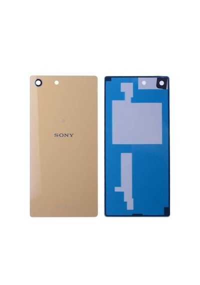 Gmr Sony Xperia M5 E5603 Arka Pil Batarya Kapağı Gold