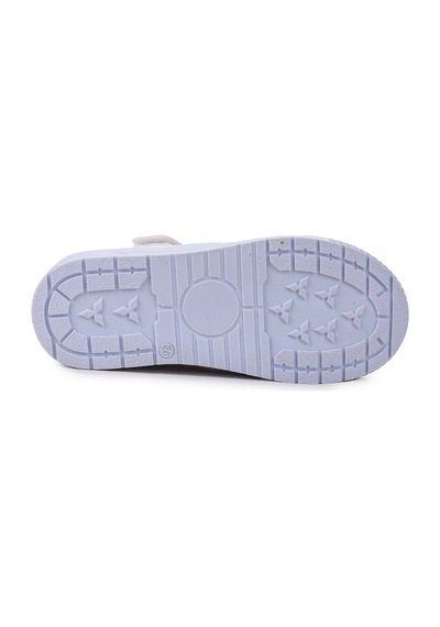 Kiko Kids Kız Çocuk Günlük Ayakkabı Arz 2325 Beyaz - Gümüş