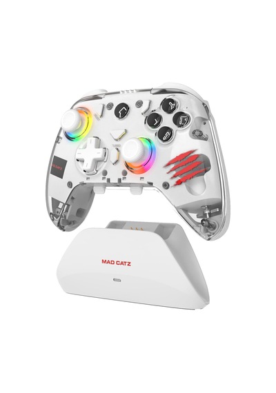 C.a.t. 17 Hall Effect Bluetooth Gaming Controller Ayarlanabilir Tetik Hassasiyeti, 20 Saat Pil, Şarj Dock, Makro De