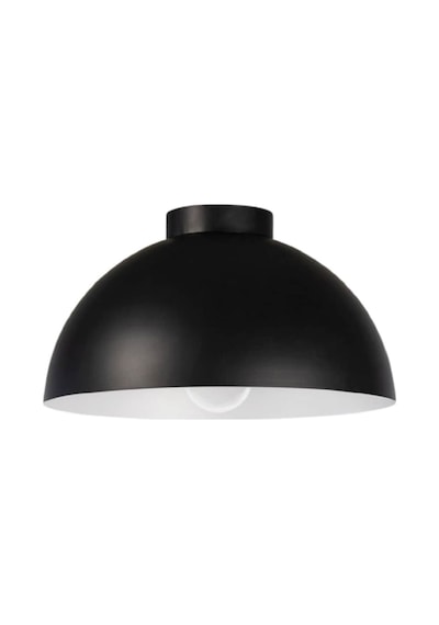 Mylights 40 Cm Plofonyer Tavan Avize Metal Avize 40 Cm Siyah Iç