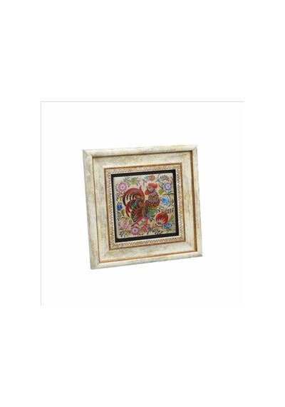 Horoz Baskılı Taş Tablo 20x20