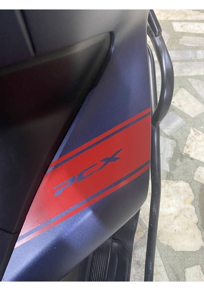 Motosiklet Özel Yeni Sticker Pcx Kırmızı