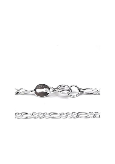 Omar Silver Unisex İnce Figaro 2,2 Mm 925 Ayar Gümüş Kolye Zincir