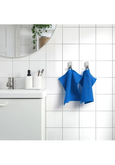 Ikea Vagsjon El Ve Yüz Havlusu 30 X 30 Cm Mavi