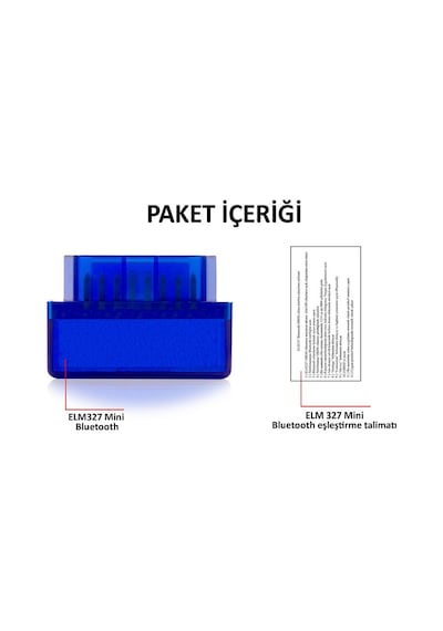 Elm327 Süpermini Araç Arıza Tespit Cihazı Obd2 V1.5 N11.89
