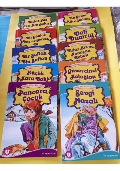 Hikaye Kitaplari 10 + Yaş 2-3 Sınıf Seviye S. Behrengi 10 Kitap