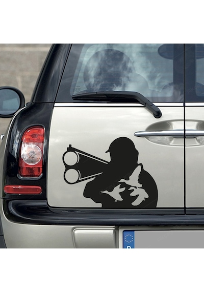 Avcı Sticker Av Sticker Hunter Avcı Sticker Oto Sticker
