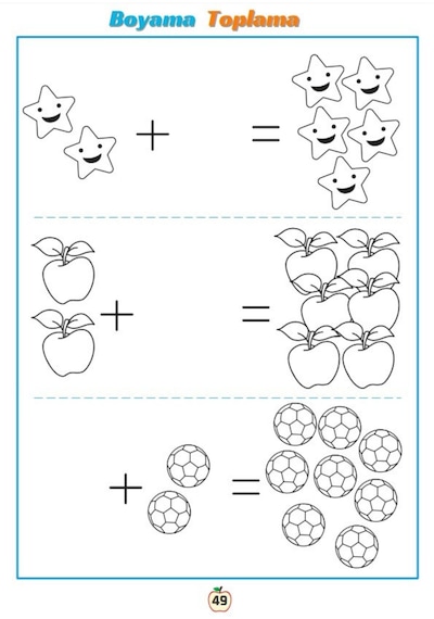 Okul Öncesi Ve Birinci Sınıflar Matematik Aktiviteleri 3 Kitap