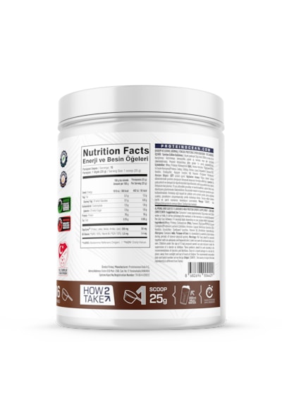 Whey Protein Almond Coffee - 400g - 16 Servis Kahve