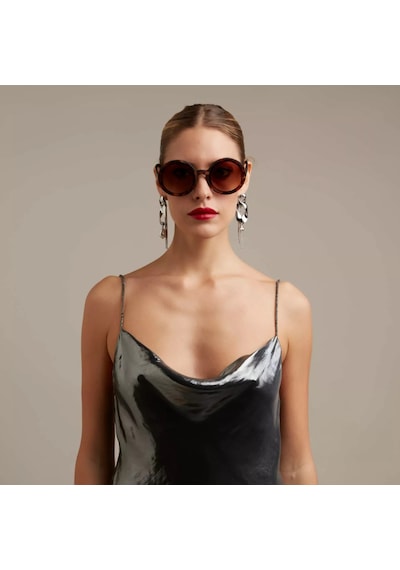 Okkia Monica Klasik Havana Unisex Güneş Gözlüğü