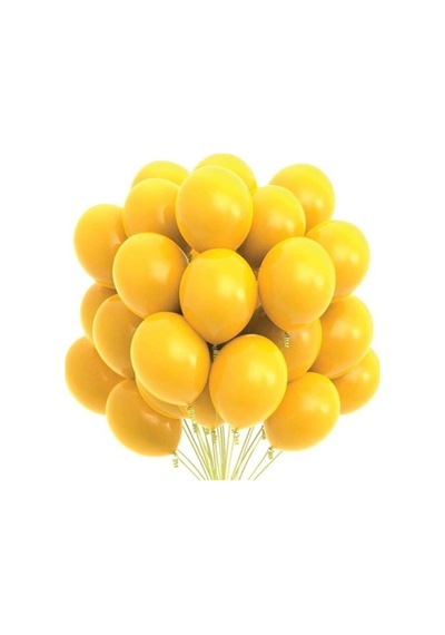 12 Inç Standart Boy Pastel Balon 50 Adet Hardal A
