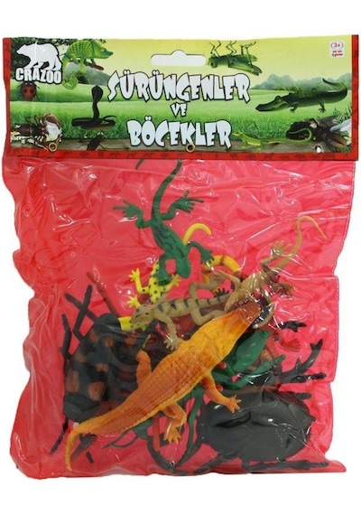 Sunman Sürüngenler ve Böcekler Poşetli