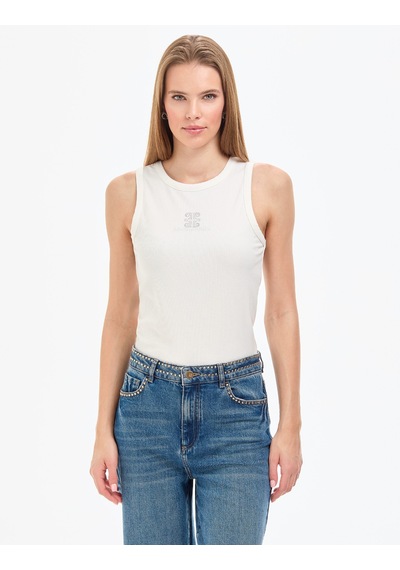 Pierre Cardin Kadın Beyaz Bluz Örme 50319825-vr013