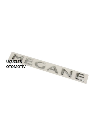 Megane Yazısı Megane3 Bagaj Yazısı (Monogramlı)