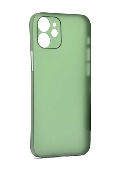 Apple Uyumlu iPhone 12 Zore 1.kalite Pp Silikon-yeşil
