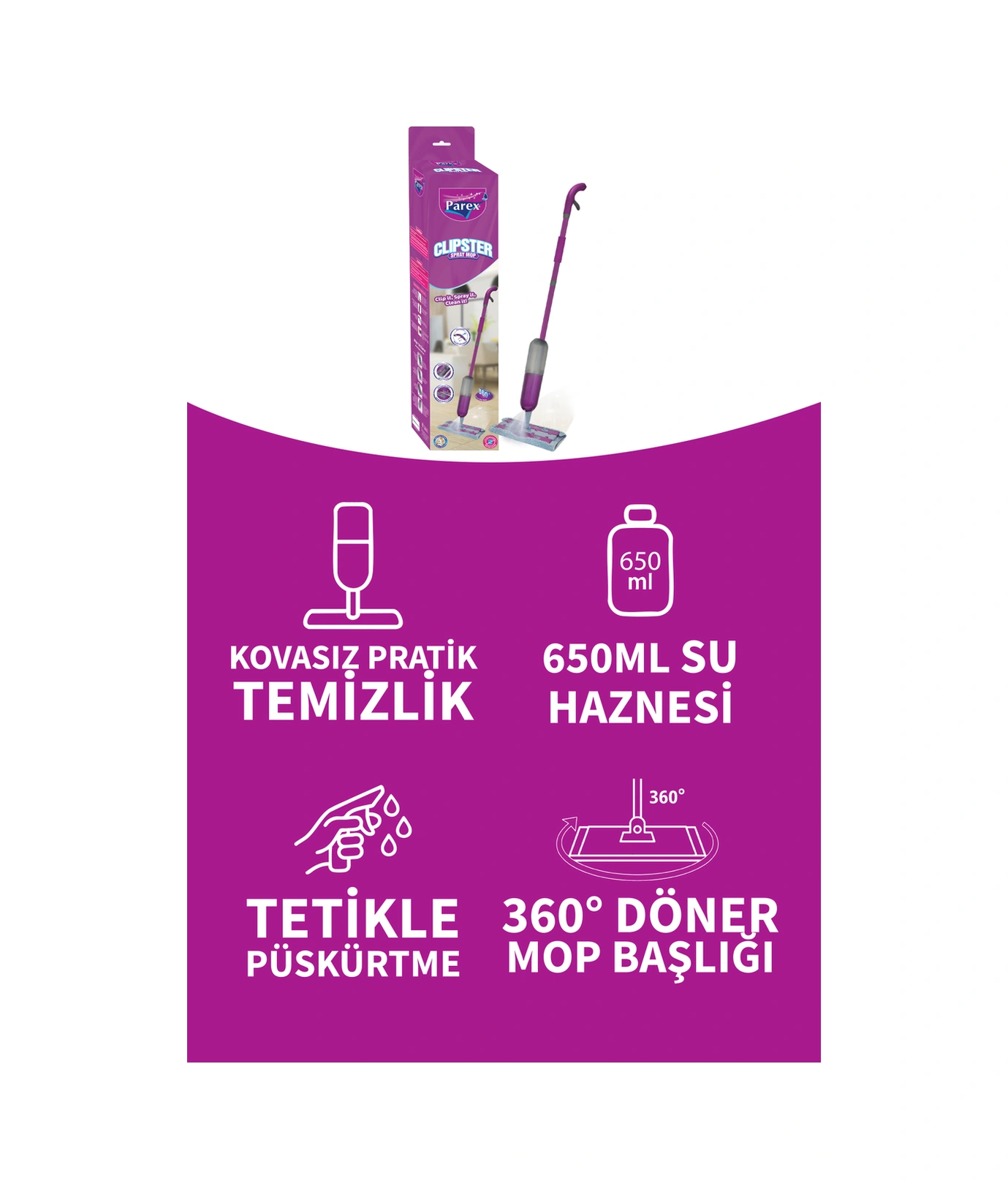 Clipster Sprey Mop