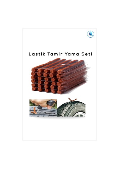 Lastik Tamir Fitili 50 Adet Tubeless Yapışkanlı Kauçuk Bakım Ürün