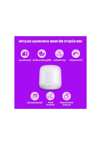Akıllı Masa Lambası, Google Home Ve Alexa Uyumlu 10 Parça Siyah