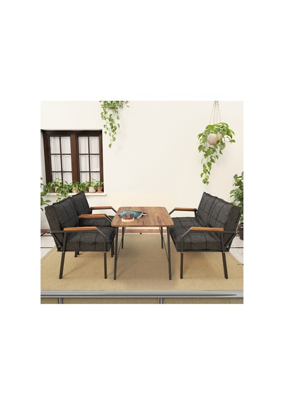Mygusi Hayal Balkon, Bahçe, Cafe, Metal Kanepe Koltuk Takımı , Bahçe Mobilyası, 60x90 Masalı - 211 Antrasit Mygusi Hayal Balkon, Bahçe, Cafe, Metal Kanepe Koltuk Takımı , Bahçe Mobilyası, 60x90 Masalı - 211 Antrasit