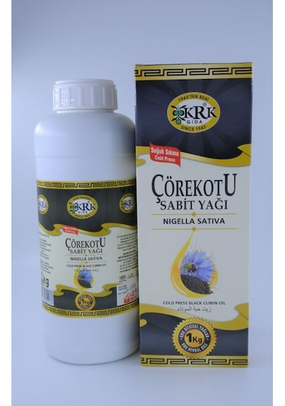 Krk Gıda Çörekotu Yağı 1 KG