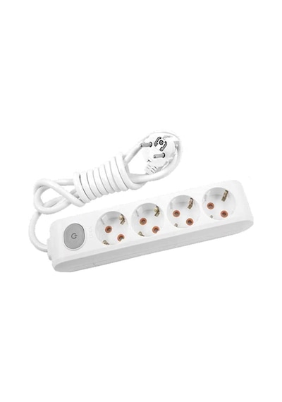 Priz Anah Top Kablolu Çarpma Karşıtı Çarpma Karşıtı Çocuk Korumalı 1 Mt 0