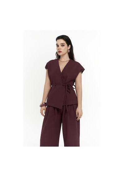 Mai Collection Mai Studios Co. Sorrenio Bordo Yelek Pantolon Takım Bordo Mai Collection Mai Studios Co. Sorrenio Bordo Yelek Pantolon Takım Bordo