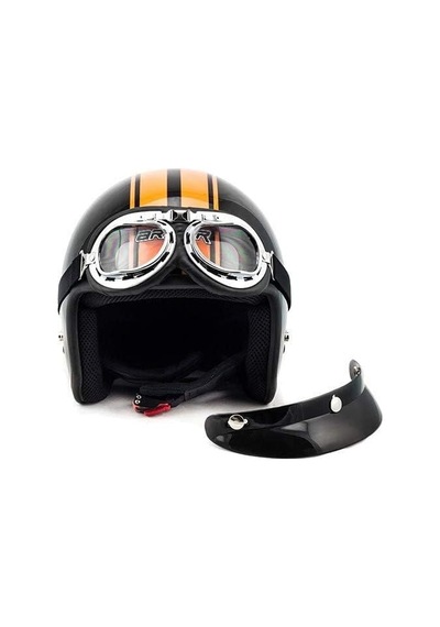 Armor Av-47 Jokey Kask Siyah Turuncu