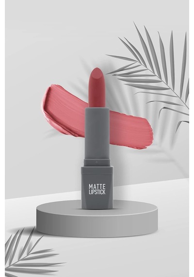 Yoğun Renk Veren Uzun Süre Kalıcı Nemlendirici Kadifemsi Mat Ruj - Matte Lipstick 415 Dusty Pink Çok Renkli Yoğun Renk Veren Uzun Süre Kalıcı Nemlendirici Kadifemsi Mat Ruj - Matte Lipstick 415 Dusty Pink Çok Renkli