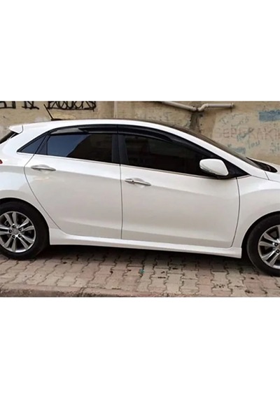 Hyundai İ30 Servis Yan Marşpiyel Seti Mat Siyah Plastik 2 Adet 2012 2013 2014 2015 2016 2017