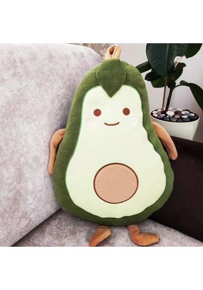 Şık Avokado Yastık 48 Cm Polar Kumaş İle Konfor Çok Renkli