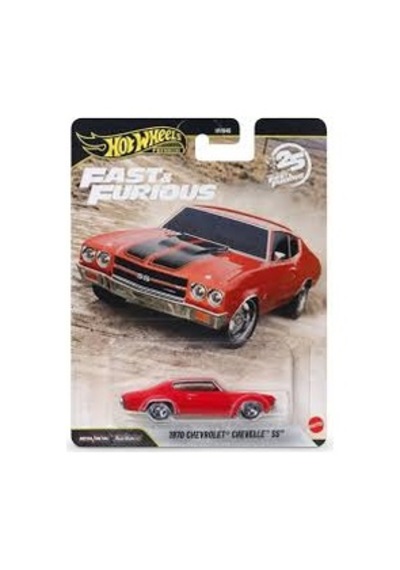 Hot Wheels Premium 25 Years Fast & Furious 1970 Chevrolet Chevelle Ss Hnw46 Jhw73