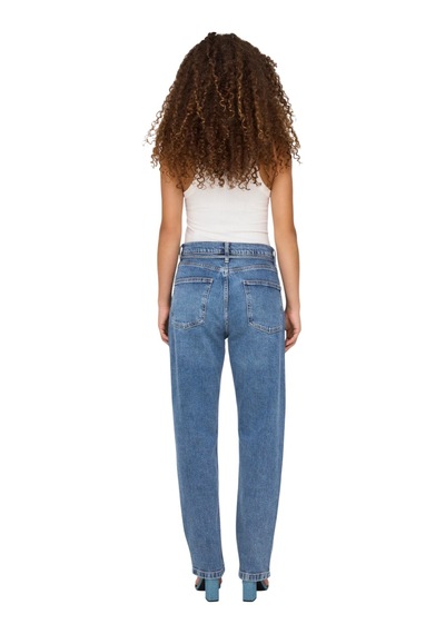 Only Kadın Yüksek Bel Dar Kesim Jeans 15347668 Mavi