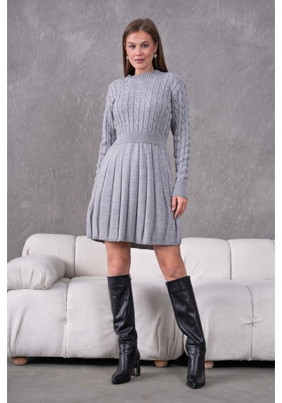 Flex Fashıon Saç Örgülü Trend Popüler Triko Mini Elbise Açık Gri - 662242424 Açık Gri - 662242424 Açık Gri Flex Fashıon Saç Örgülü Trend Popüler Triko Mini Elbise Açık Gri - 662242424 Açık Gri - 662242424 Açık Gri